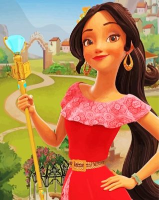Elena of Avalor Disney Paint By Numbers