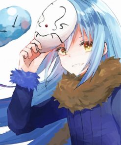 Aesthetic Rimuru Tempest Paint By Numbers
