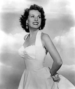 Gorgeous Maureen OHara Paint By Numbers