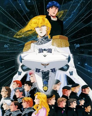LOGH Characters Paint By Numbers 