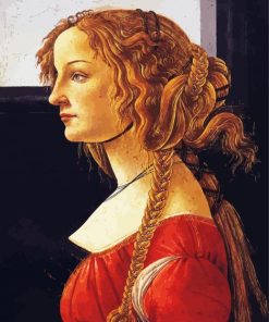 Simonetta Vespucci Paint By Numbers