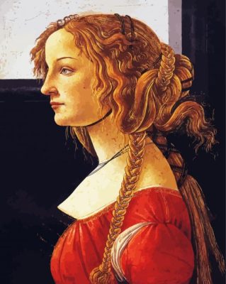 Simonetta Vespucci Paint By Numbers 