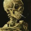 Smoking Skull Paint By Numbers