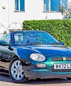 Cool MGF Car Paint By Numbers