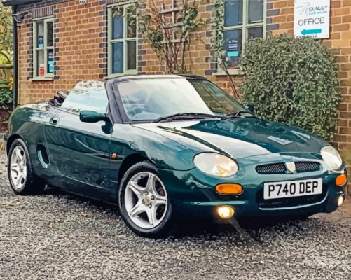 Green MGF Paint By Numbers 