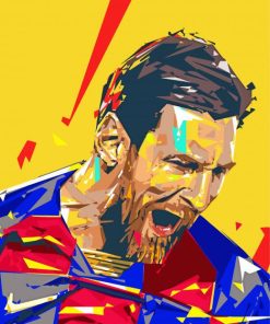 Messi The Goat Paint By Numbers
