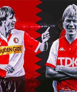 Vintage Feyenoord Paint By Numbers