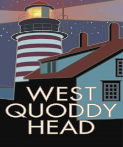 West Quoddy Head Lighthouse Poster Paint By Numbers