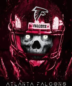 Aesthetic Atlanta Falcons Paint By Numbers