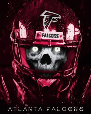 Aesthetic Atlanta Falcons Paint By Numbers