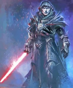 Darth Bane Star Wars Paint By Numbers