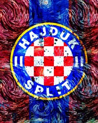 Hajduk Split FC Paint By Numbers 