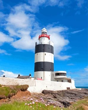 Hook Lighthouse Ireland Paint By Numbers