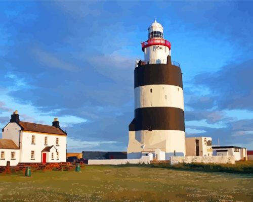 Hook Head Lighthouse Ireland Paint By Numbers 
