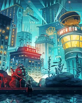 Rapture In Splendour Paint By Numbers