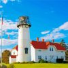 Chatham Lighthouse Massachusetts Paint By Numbers