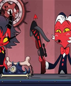 Aesthetic Helluva Boss Paint By Numbers