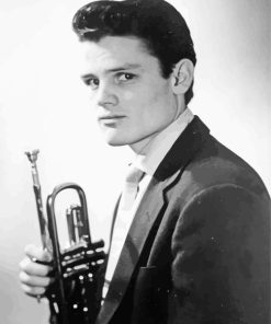 Monochrome Chet Baker Paint By Numbers