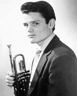 Monochrome Chet Baker Paint By Numbers 