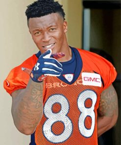 Demaryius Antwon Thomas Paint By Numbers