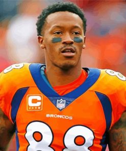 Demaryius Thomas Paint By Numbers