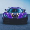 Koenigsegg Sport Car Paint By Numbers
