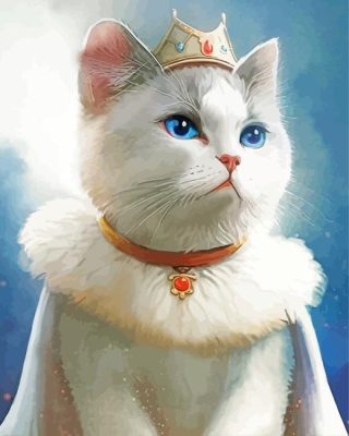 Queen Kitty Paint By Numbers