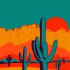 Saguaro National Park Paint By Numbers