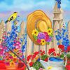 Floral Garden Paint By Numbers