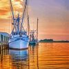 Aesthetic Shrimp Boat Paint By Numbers