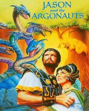 Argonauts Poster Paint By Numbers
