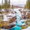 Athabasca Falls Jasper Paint By Numbers