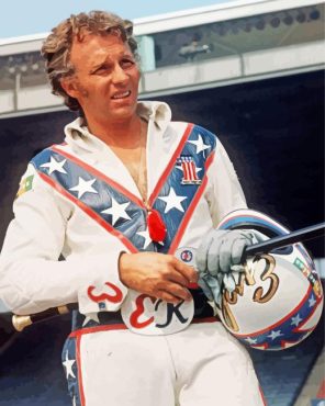 Robert Craig Knievel Paint By Numbers