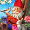 Garden Gnome Paint By Numbers