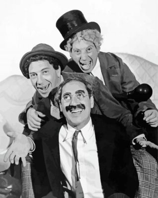 Marx Brothers Comedy Paint By Numbers 