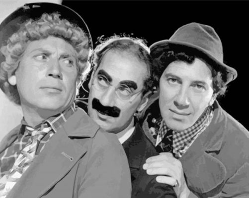 Marx Brothers Paint By Numbers