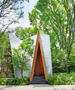 Sayama Forest Chapel Paint By Numbers