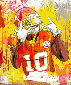 Tyreek Hill Art Paint By Numbers