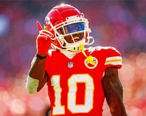 Tyreek Hill Player Paint By Numbers