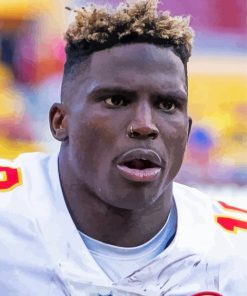 Cool Tyreek Hill Paint By Numbers