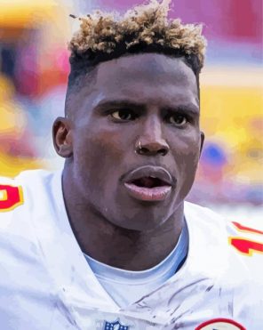 Cool Tyreek Hill Paint By Numbers