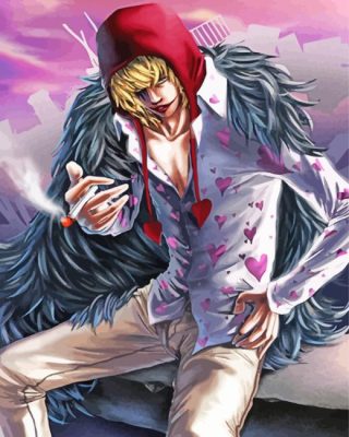 One Piece Corazon Paint By Numbers