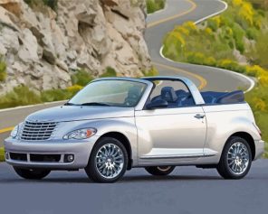 Grey Chrysler PT Cruiser Paint By Numbers