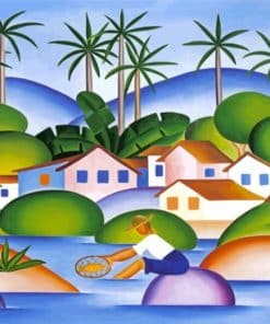 An Angler Tarsila Amaral Paint By Numbers