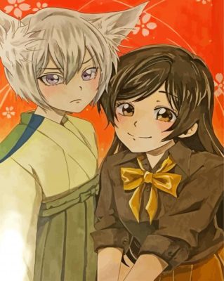 Tomoe and Nanami Paint By Numbers 