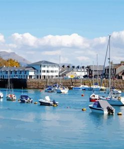Porthmadog Wales Paint By Numbers