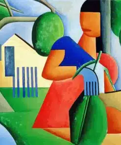 Abstract Art Tarsila Amaral Paint By Numbers