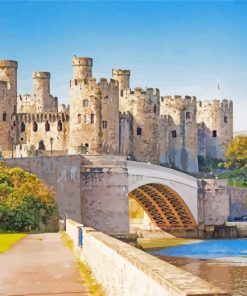 Conwy Castle Paint By Numbers
