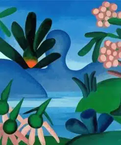 Flowers Tarsila Amaral Paint By Numbers
