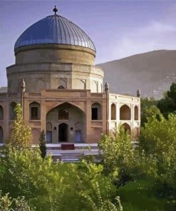 Tomb of Timur Shah Durani Paint By Numbers